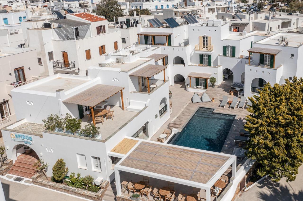 Spiros Aparthotel Naxos City Eksteriør bilde